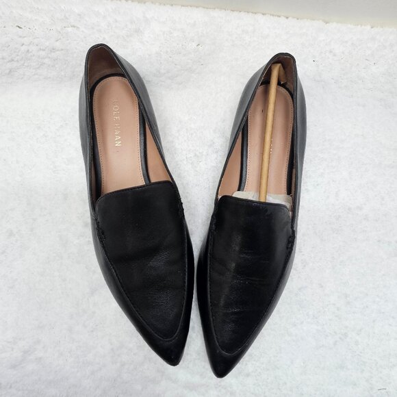 Cole Haan Grand 360 Black Leather Loafers – Women’s Size 7 B - Picture 1 of 7